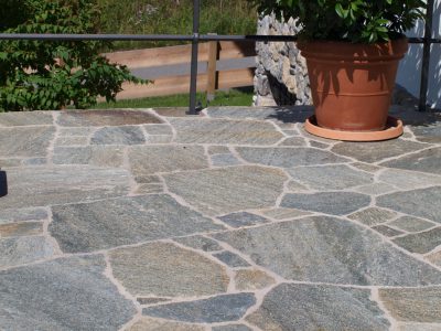 Naturstein Rechenauer Garten Terrasse Einfassung Gneis Granit Kalkstein Haus